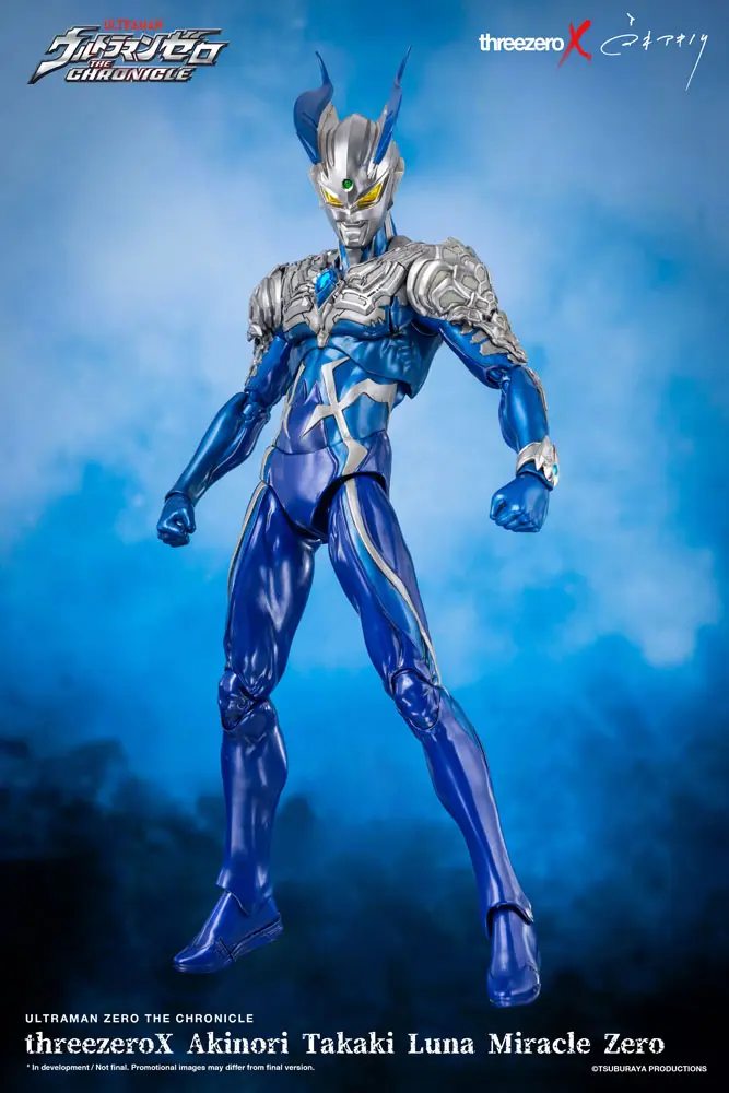 Ultraman Zero: The Chronicle 1/6 Luna Miracle Zero by Akinori Takaki akciófigura 35 cm termékfotó