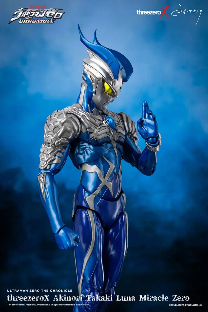 Ultraman Zero: The Chronicle 1/6 Luna Miracle Zero by Akinori Takaki akciófigura 35 cm termékfotó