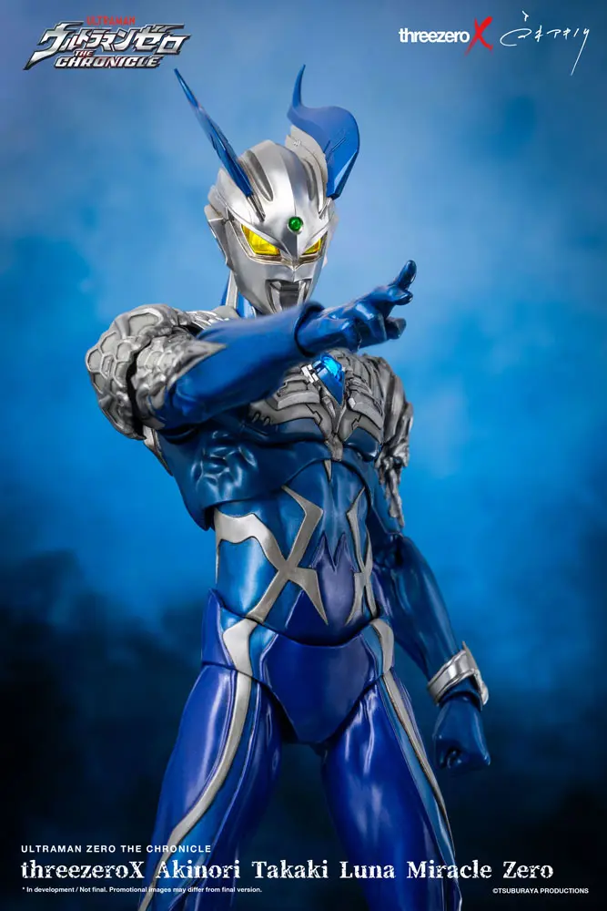 Ultraman Zero: The Chronicle 1/6 Luna Miracle Zero by Akinori Takaki akciófigura 35 cm termékfotó