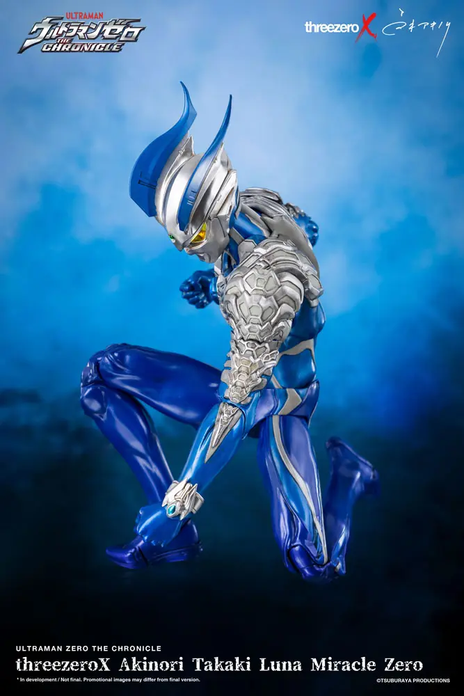 Ultraman Zero: The Chronicle 1/6 Luna Miracle Zero by Akinori Takaki akciófigura 35 cm termékfotó