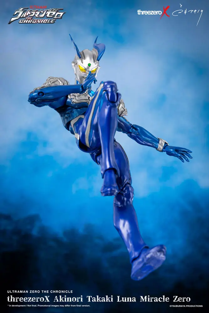 Ultraman Zero: The Chronicle 1/6 Luna Miracle Zero by Akinori Takaki akciófigura 35 cm termékfotó