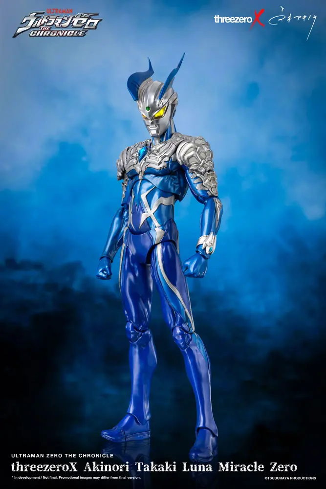 Ultraman Zero: The Chronicle 1/6 Luna Miracle Zero by Akinori Takaki akciófigura 35 cm termékfotó