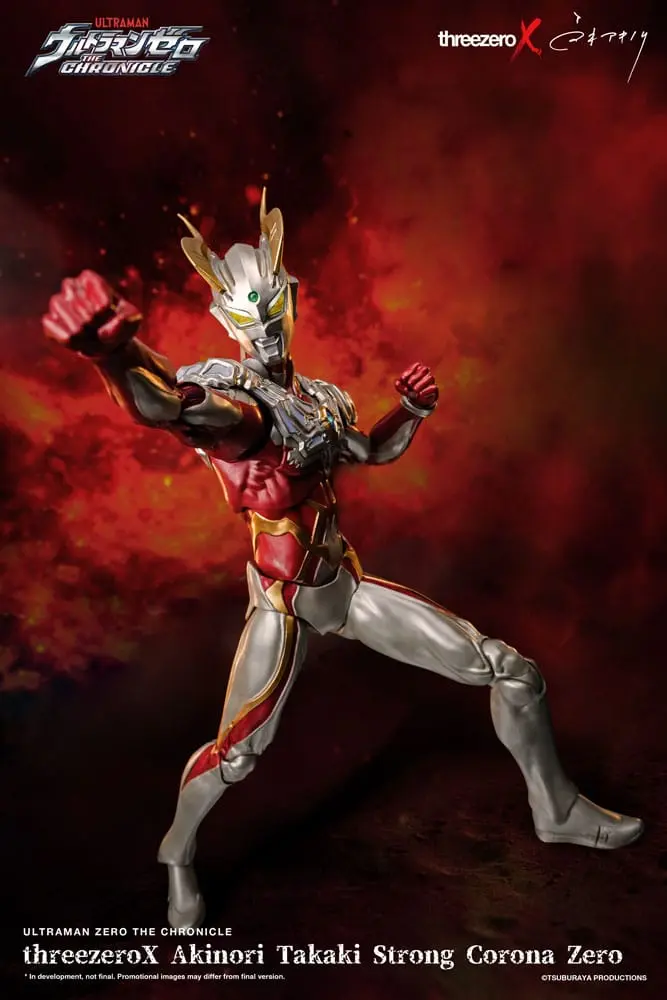 Ultraman Zero: The Chronicle 1/6 Strong Corona Zero by Akinori Takaki akciófigura 40 cm termékfotó