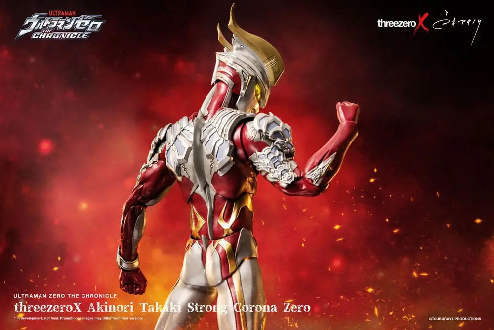Ultraman Zero: The Chronicle 1/6 Strong Corona Zero by Akinori Takaki akciófigura 40 cm termékfotó