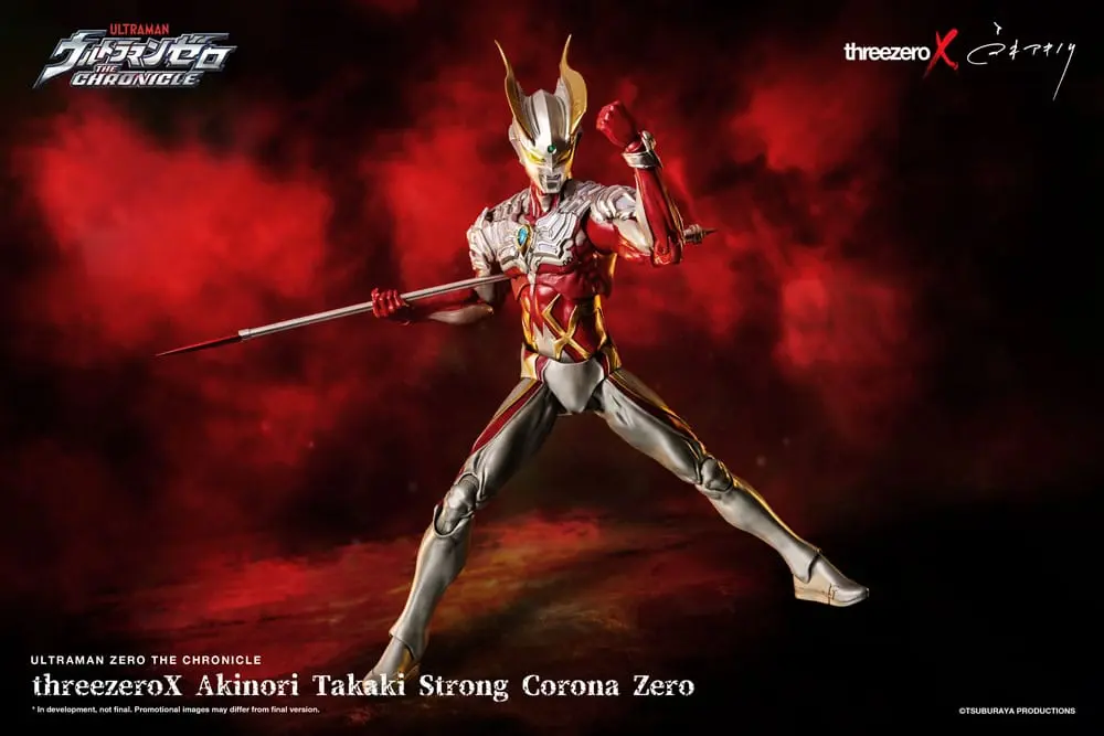Ultraman Zero: The Chronicle 1/6 Strong Corona Zero by Akinori Takaki akciófigura 40 cm termékfotó
