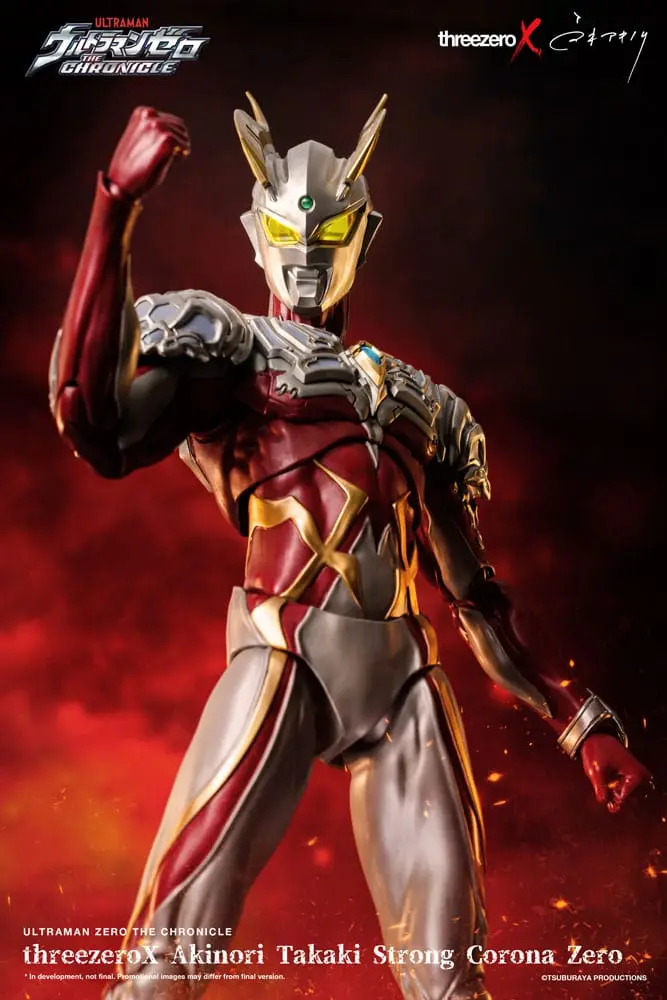 Ultraman Zero: The Chronicle 1/6 Strong Corona Zero by Akinori Takaki akciófigura 40 cm termékfotó