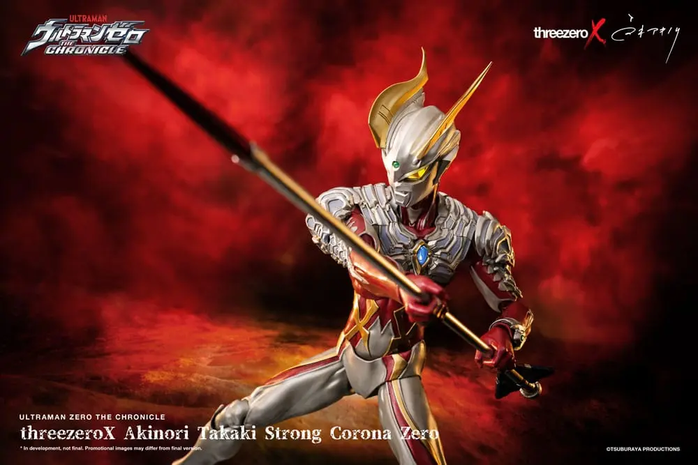 Ultraman Zero: The Chronicle 1/6 Strong Corona Zero by Akinori Takaki akciófigura 40 cm termékfotó