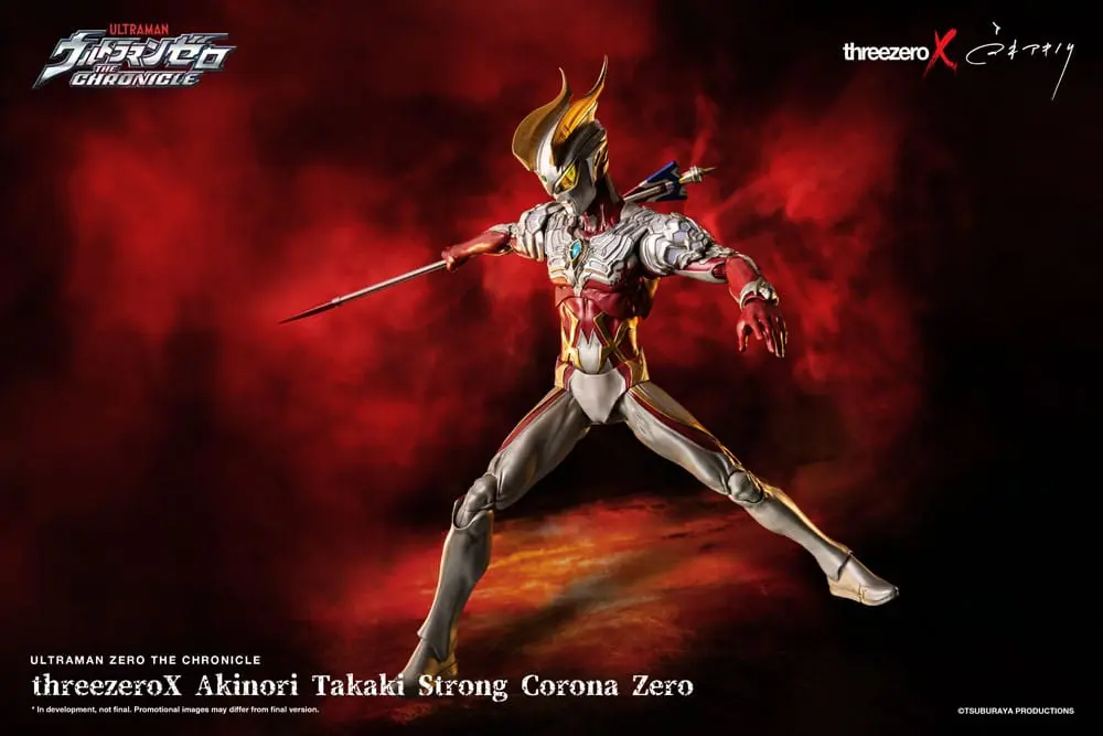 Ultraman Zero: The Chronicle 1/6 Strong Corona Zero by Akinori Takaki akciófigura 40 cm termékfotó