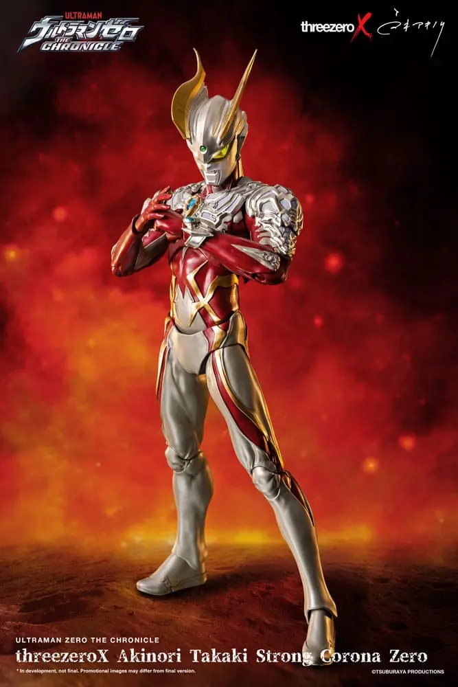 Ultraman Zero: The Chronicle 1/6 Strong Corona Zero by Akinori Takaki akciófigura 40 cm termékfotó