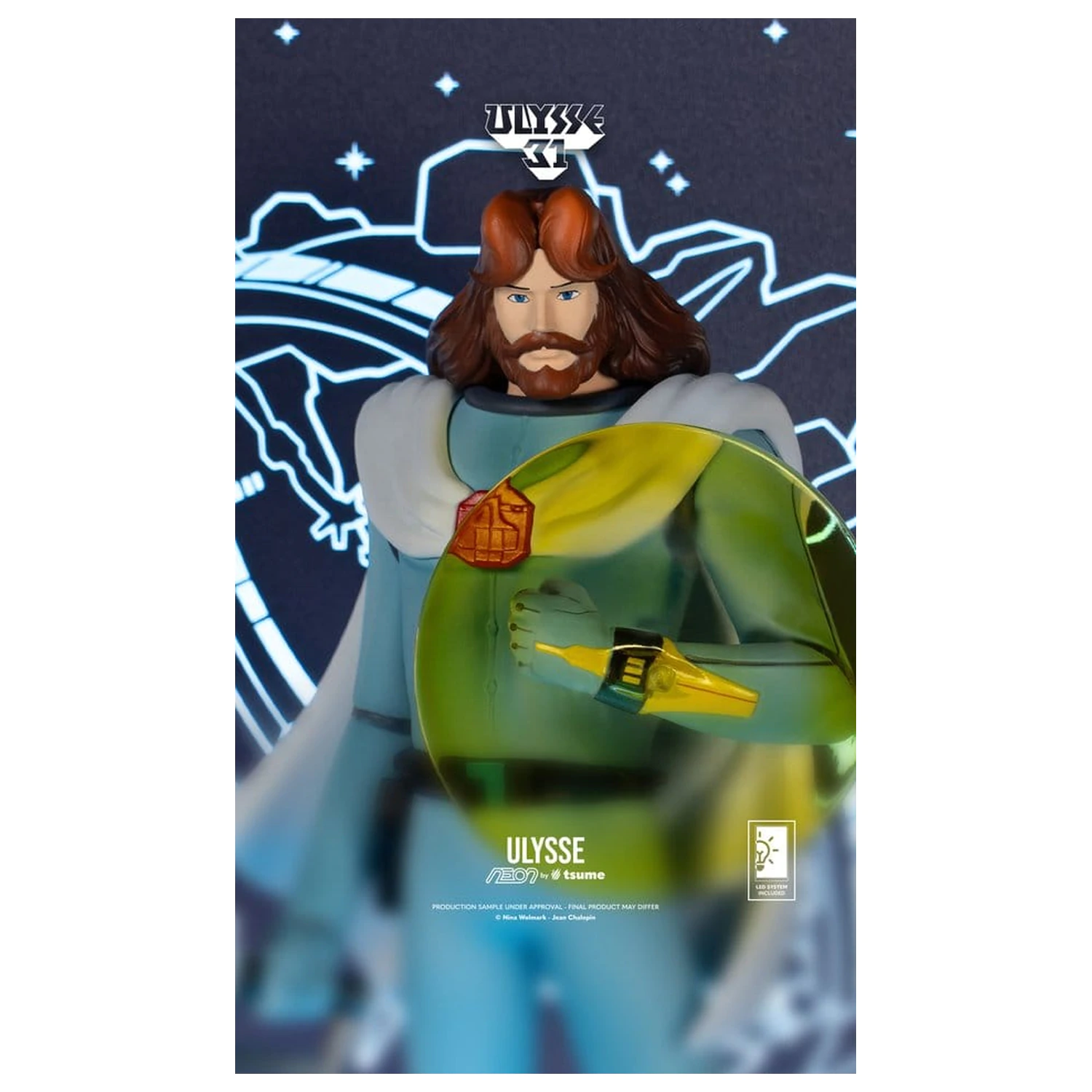 Ulysse 31 Neon figura 1/9 Ulysse 20 cm termékfotó