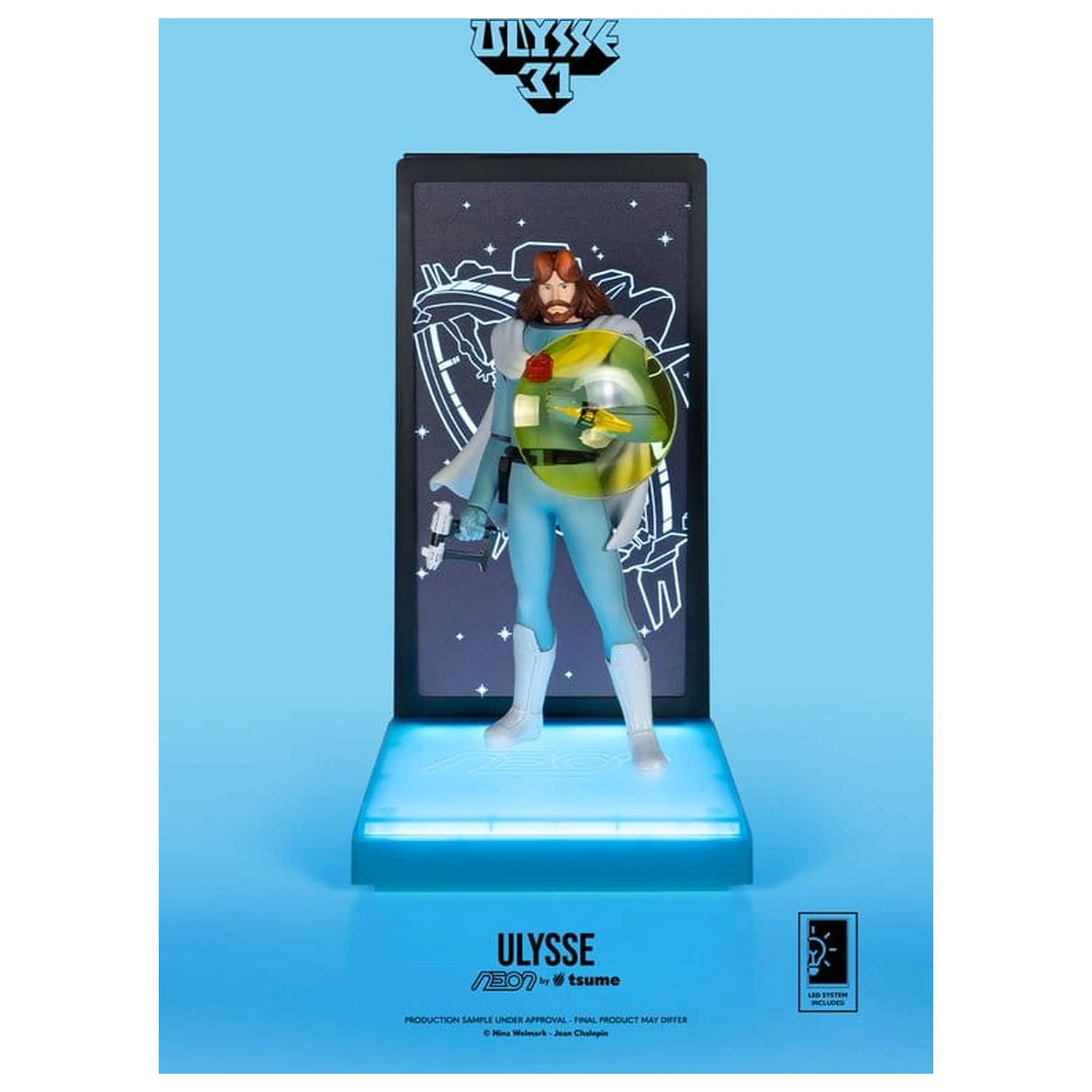 Ulysse 31 Neon figura 1/9 Ulysse 20 cm termékfotó