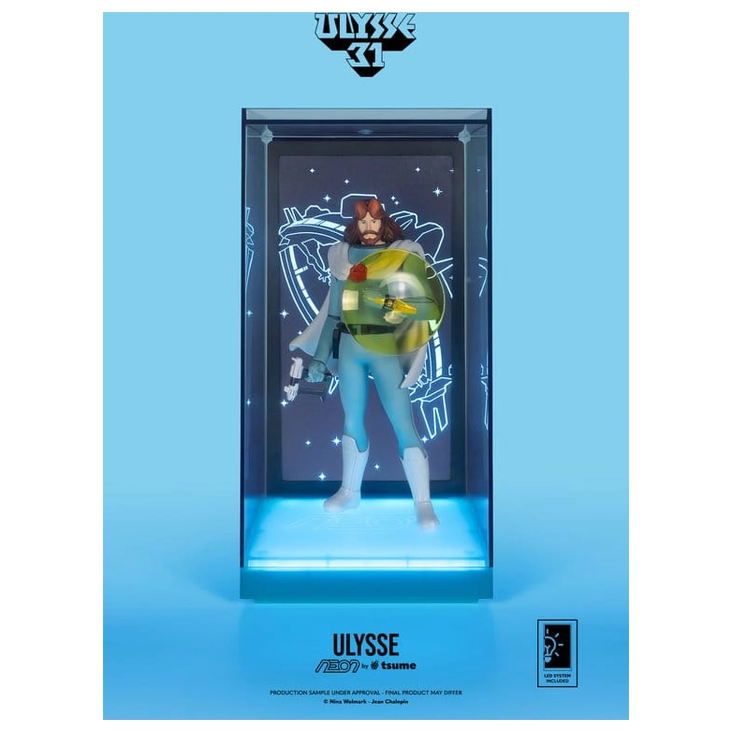 Ulysse 31 Neon figura 1/9 Ulysse 20 cm termékfotó