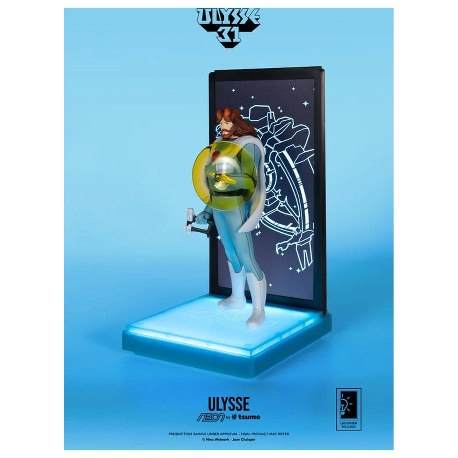 Ulysse 31 Neon figura 1/9 Ulysse 20 cm termékfotó