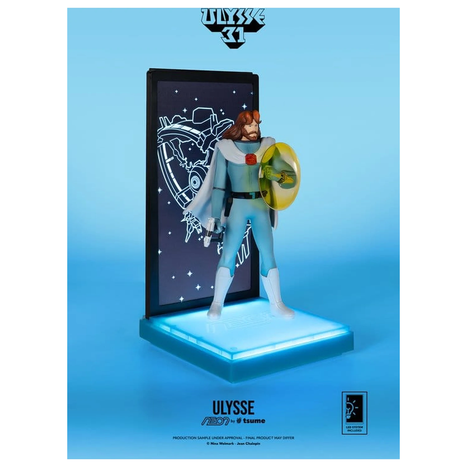 Ulysse 31 Neon figura 1/9 Ulysse 20 cm termékfotó