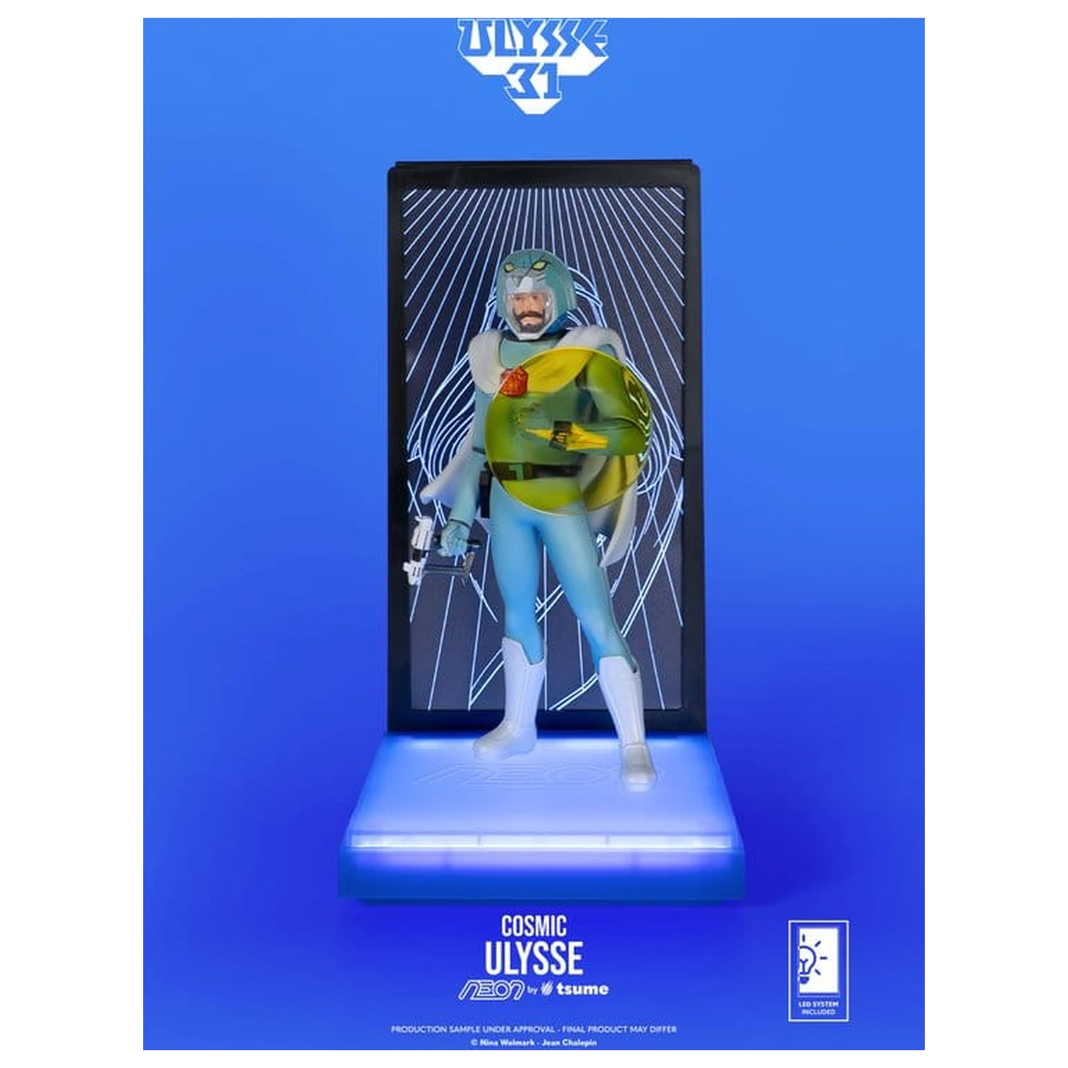 Ulysse 31 Neon figura 1/9 Ulysse Cosmic Version 20 cm termékfotó