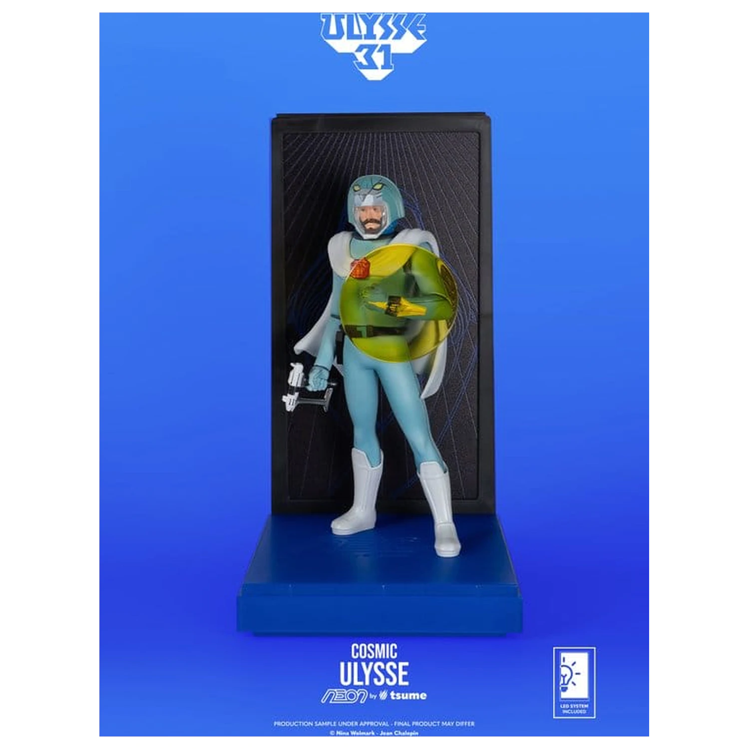 Ulysse 31 Neon figura 1/9 Ulysse Cosmic Version 20 cm termékfotó