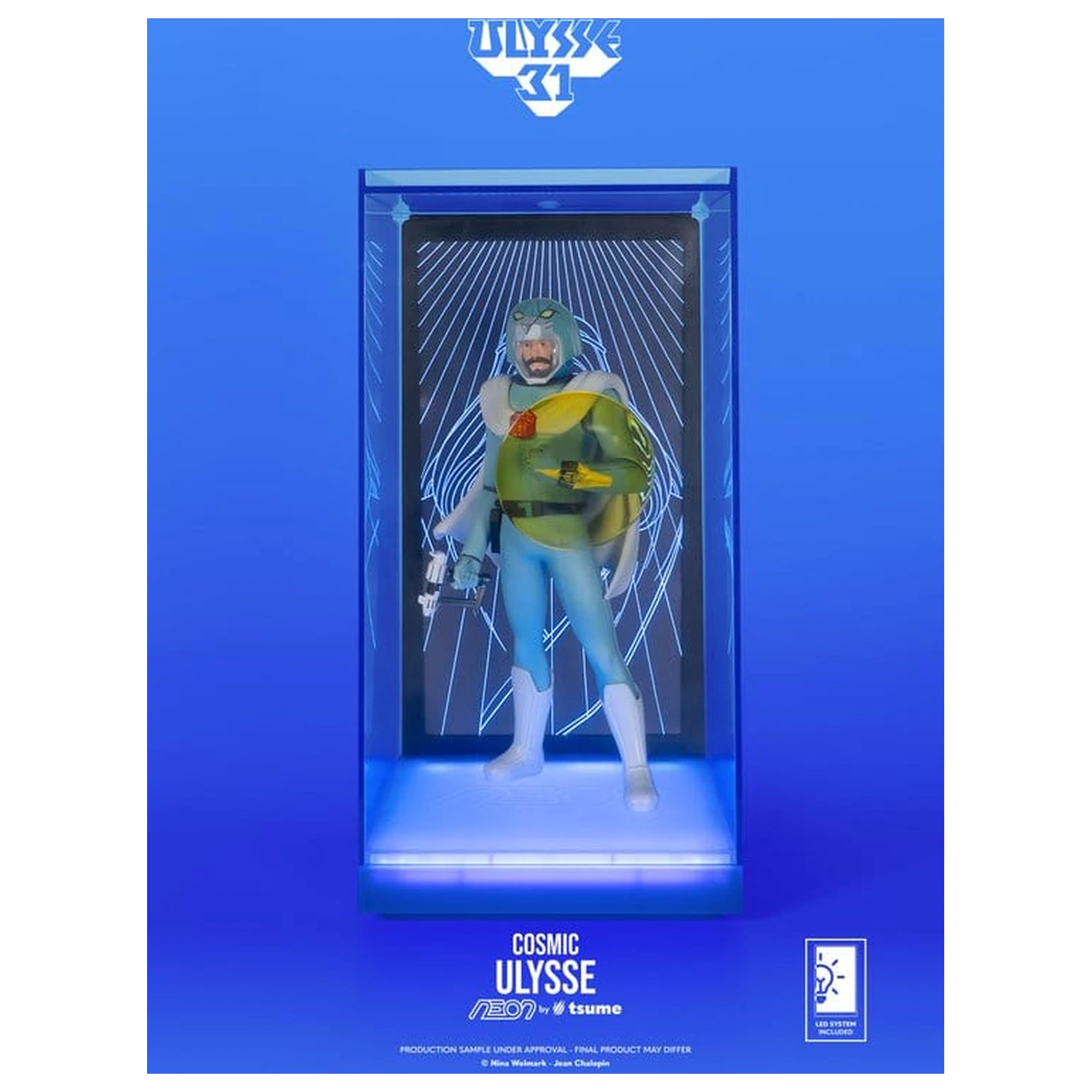Ulysse 31 Neon figura 1/9 Ulysse Cosmic Version 20 cm termékfotó