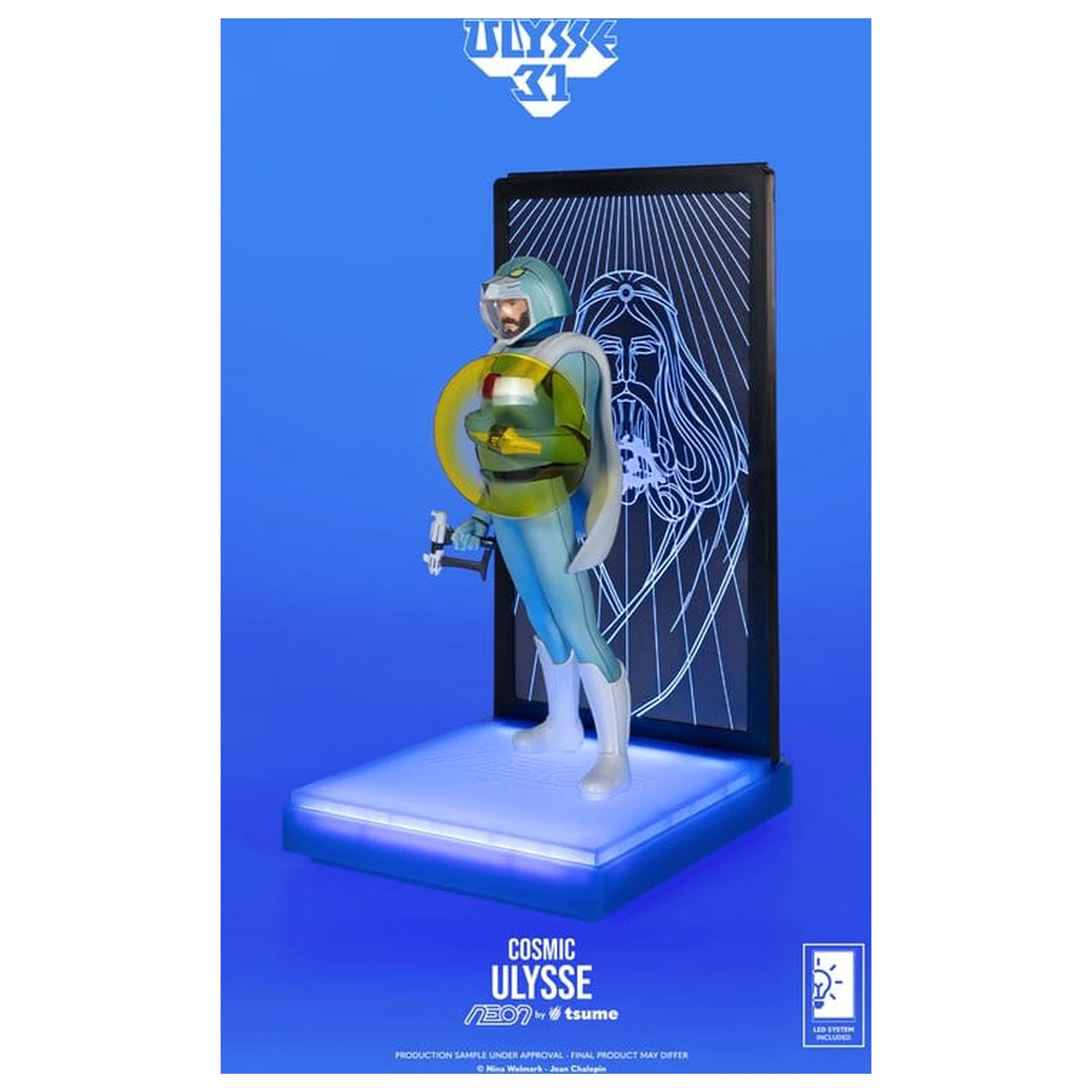 Ulysse 31 Neon figura 1/9 Ulysse Cosmic Version 20 cm termékfotó