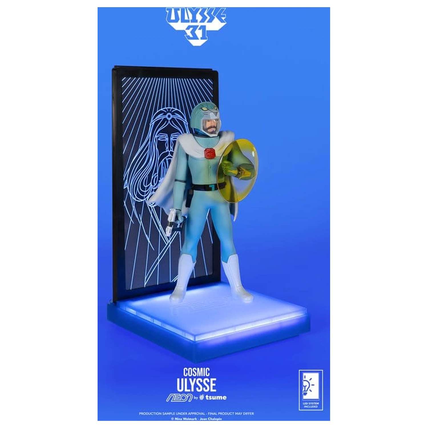 Ulysse 31 Neon figura 1/9 Ulysse Cosmic Version 20 cm termékfotó