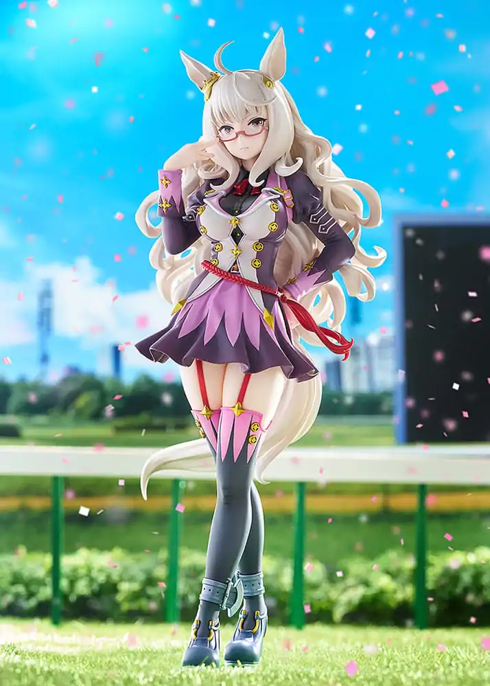 Uma Musume Pretty Derby 1/7 Biwa Hayahide PVC szobor figura 27 cm termékfotó