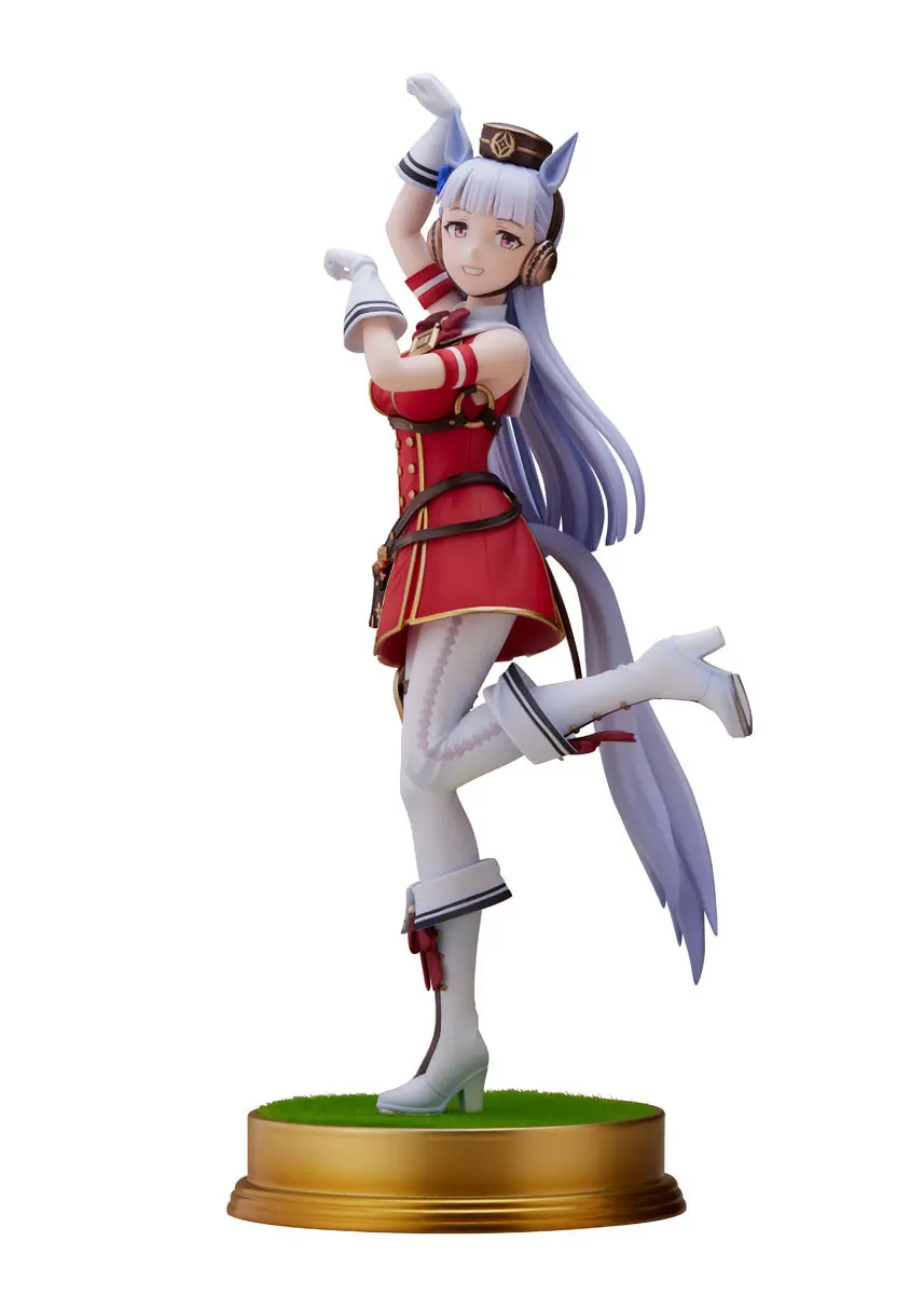 Uma Musume Pretty Derby 1/7 Gold Ship First-Place Pose! PVC szobor figura 27 cm termékfotó