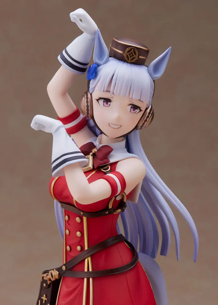 Uma Musume Pretty Derby 1/7 Gold Ship First-Place Pose! PVC szobor figura 27 cm termékfotó