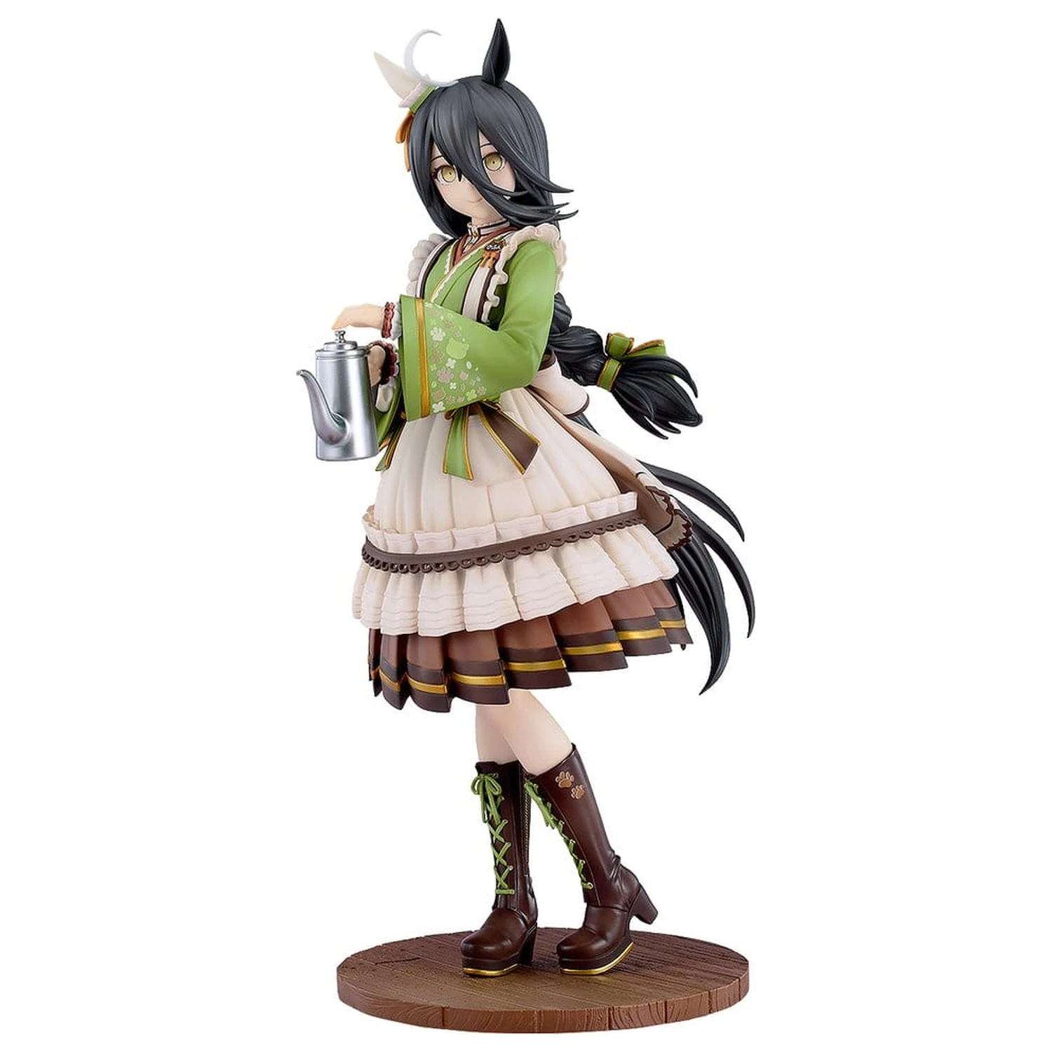Uma Musume Pretty Derby 1/7 Manhattan Cafe Willow-Green Evening PVC szobor figura 24 cm   termékfotó
