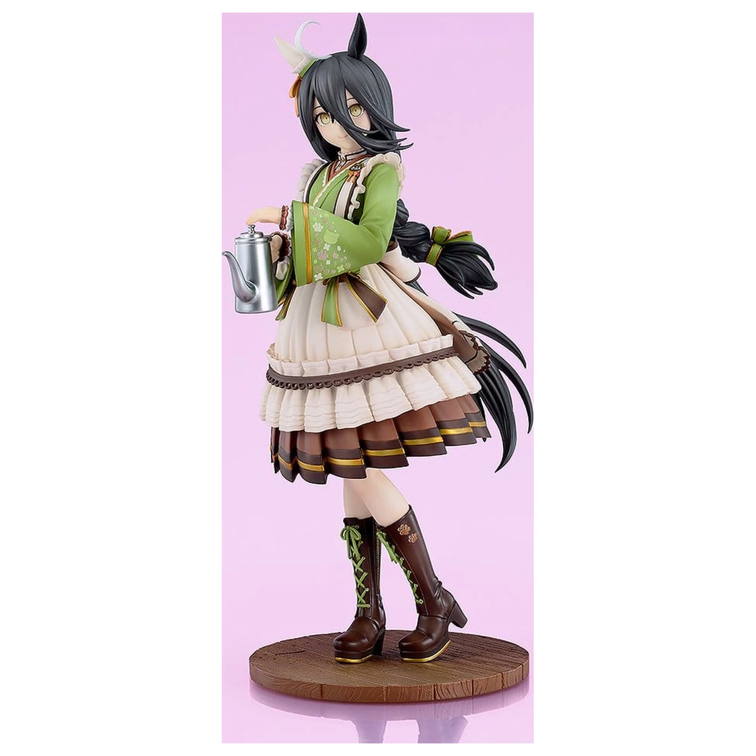 Uma Musume Pretty Derby 1/7 Manhattan Cafe Willow-Green Evening PVC szobor figura 24 cm   termékfotó