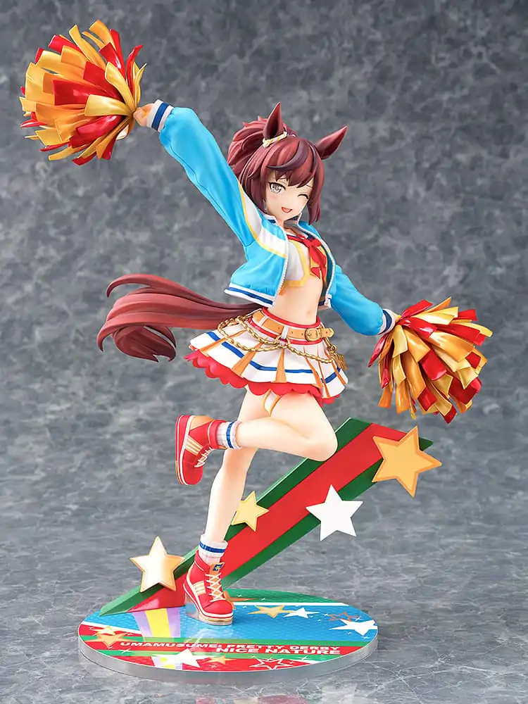 Uma Musume Pretty Derby 1/7 Nice Nature: Cheerleader PVC szobor figura 29 cm termékfotó