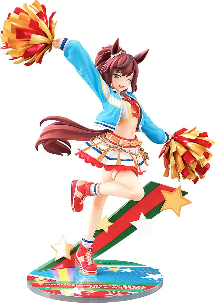 Uma Musume Pretty Derby 1/7 Nice Nature: Cheerleader PVC szobor figura 29 cm termékfotó