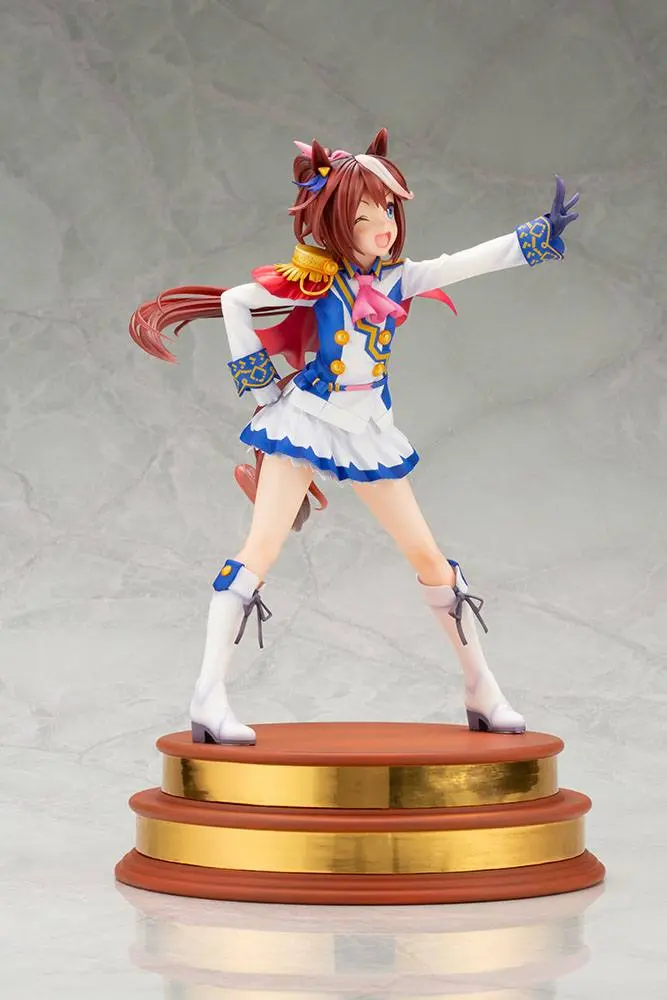 Uma Musume Pretty Derby 1/7 (Show off your dreams!) Tokai Teio Bonus Edition PVC szobor figura 26 cm termékfotó