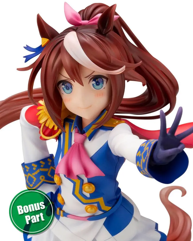 Uma Musume Pretty Derby 1/7 (Show off your dreams!) Tokai Teio Bonus Edition PVC szobor figura 26 cm termékfotó