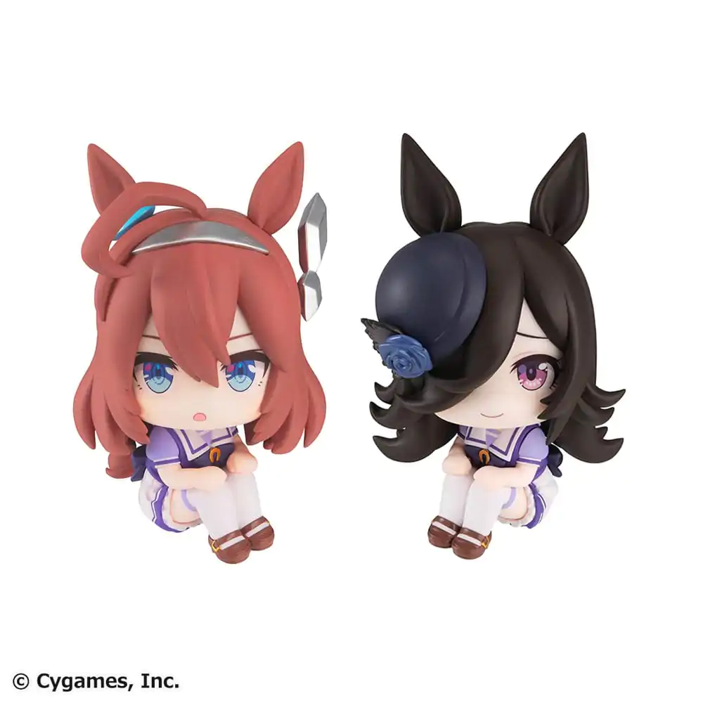 Uma Musume Pretty Derby Look Up Mihono Bourbon &amp; Rice Shower PVC szobor figura 11 cm (with gift) termékfotó