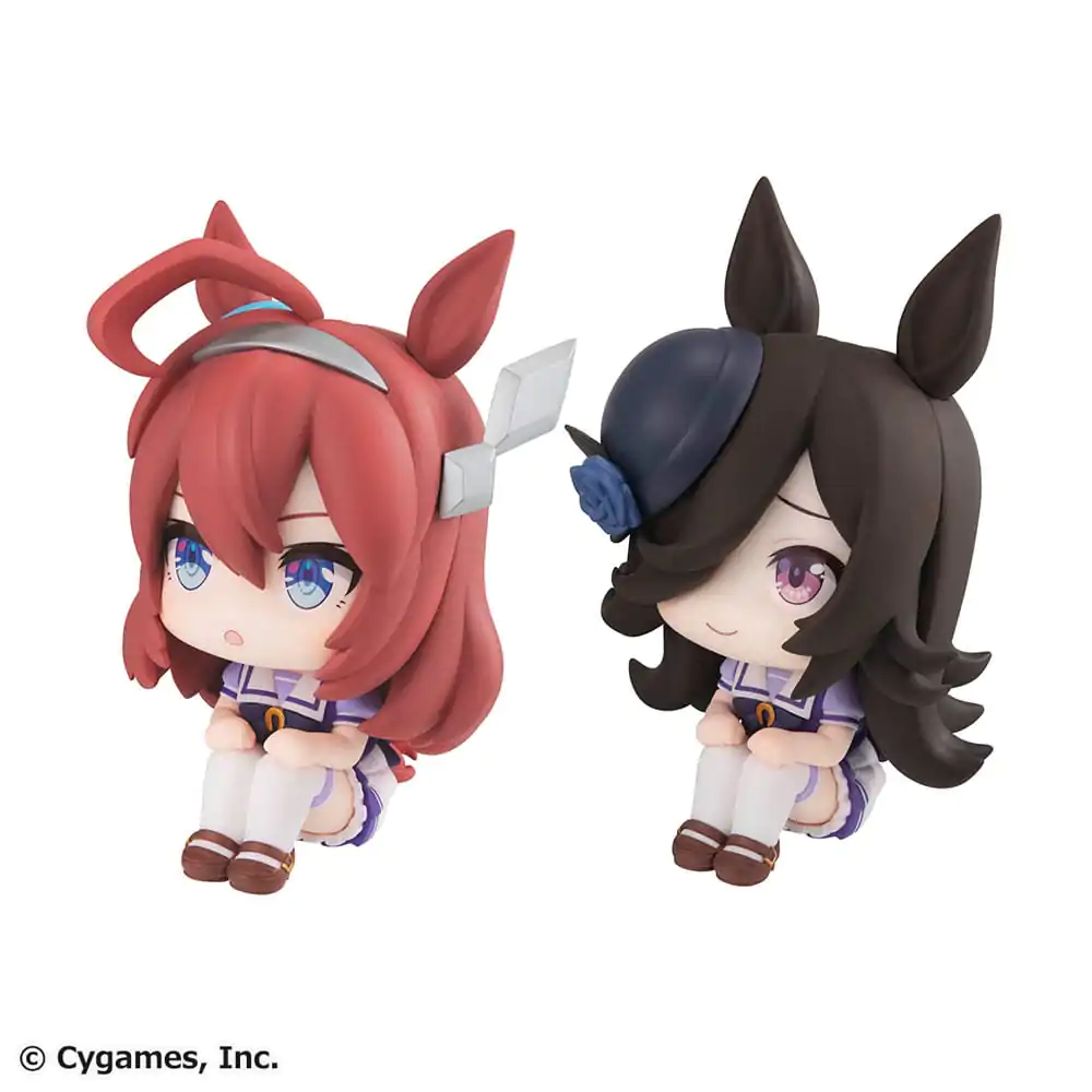 Uma Musume Pretty Derby Look Up Mihono Bourbon &amp; Rice Shower PVC szobor figura 11 cm (with gift) termékfotó