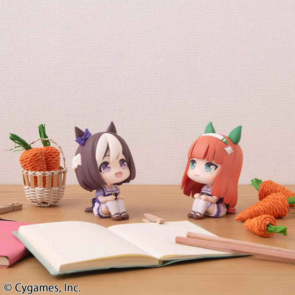 Uma Musume Pretty Derby Look Up Special Week &amp; Silence Suzuka PVC szobor figura 11 cm (with gift) termékfotó