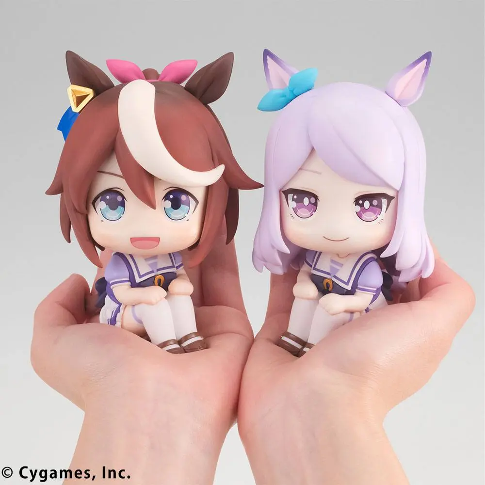 Uma Musume Pretty Derby Look Up Tokai Teio &amp; MEjiro McQueen Limited Ver. PVC szobor figurák 11 cm termékfotó