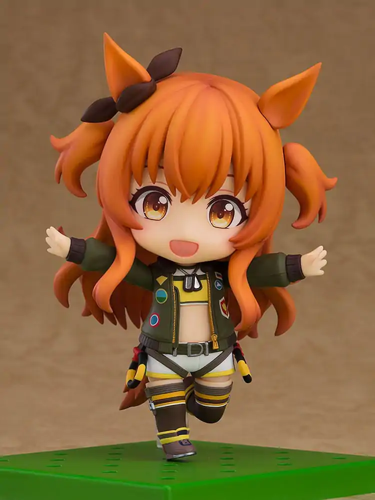 Uma Musume Pretty Derby Nendoroid akciófigura Mayano Top Gun 10 cm termékfotó