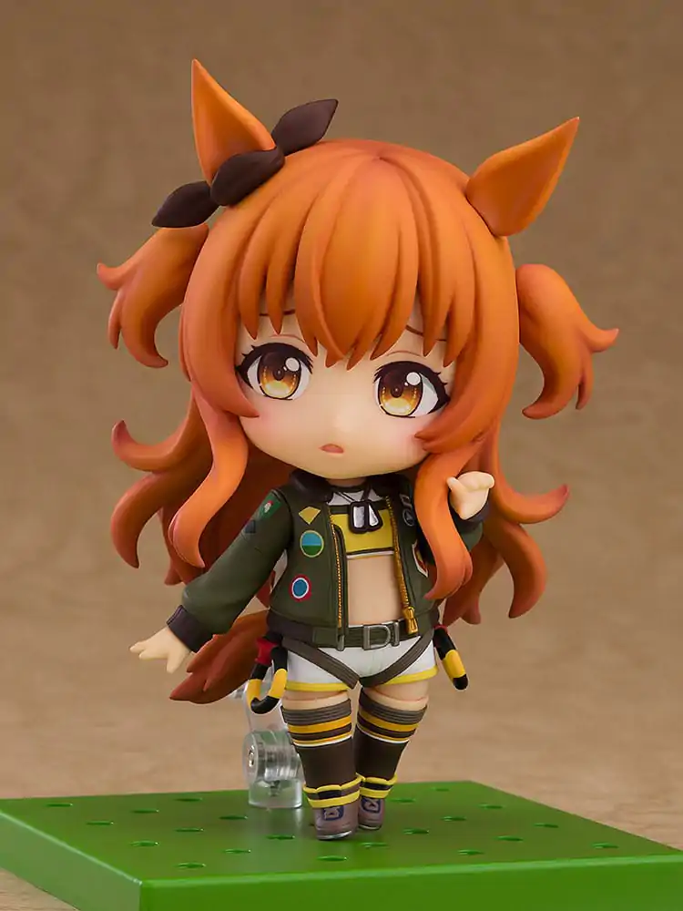 Uma Musume Pretty Derby Nendoroid akciófigura Mayano Top Gun 10 cm termékfotó