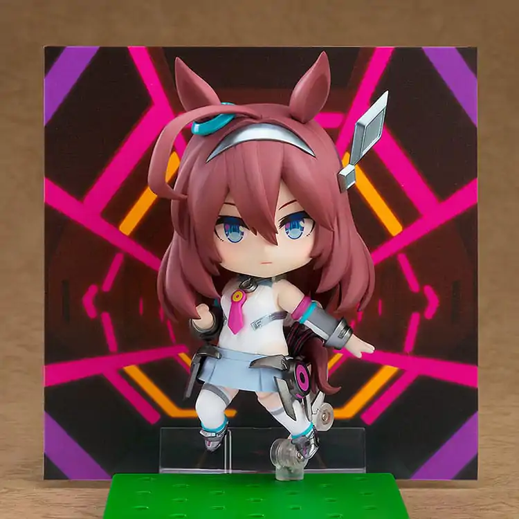 Uma Musume Pretty Derby Nendoroid akciófigura Mihono Bourbon 10 cm termékfotó