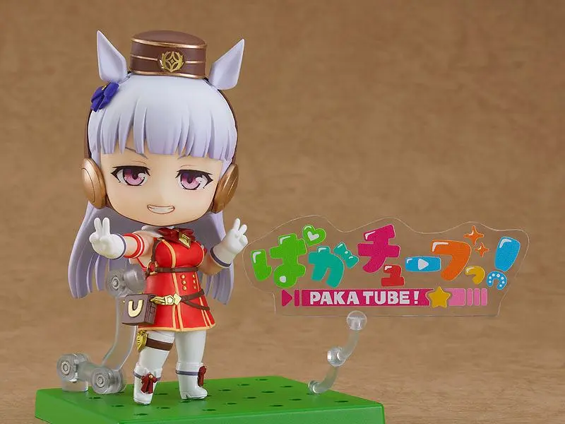 Uma Musume Pretty Derby Nendoroid Gold Ship akciófigura 10 cm termékfotó
