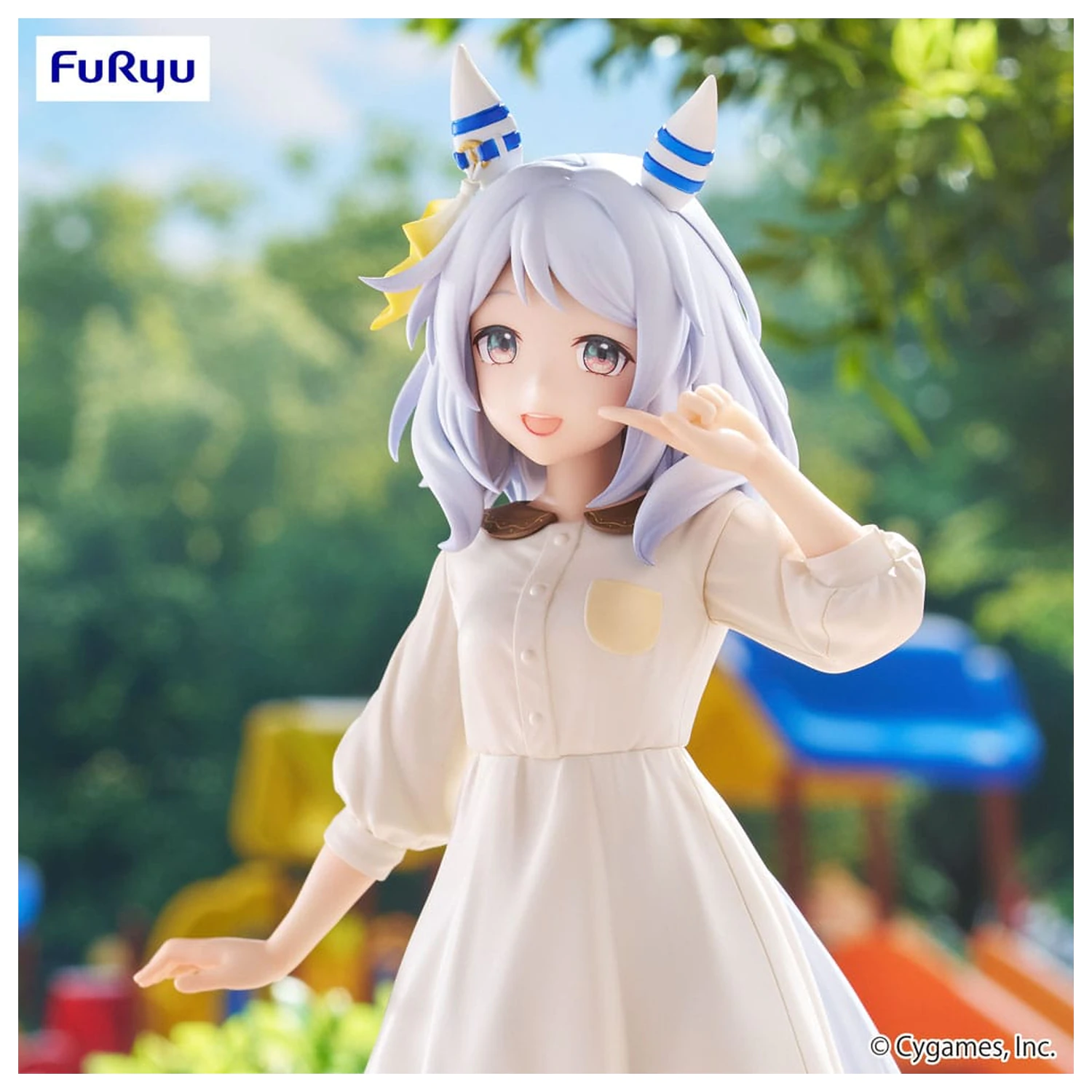 Uma Musume Pretty Derby Trio-Try-iT Hishi Miracle PVC szobor figura 21 cm  termékfotó