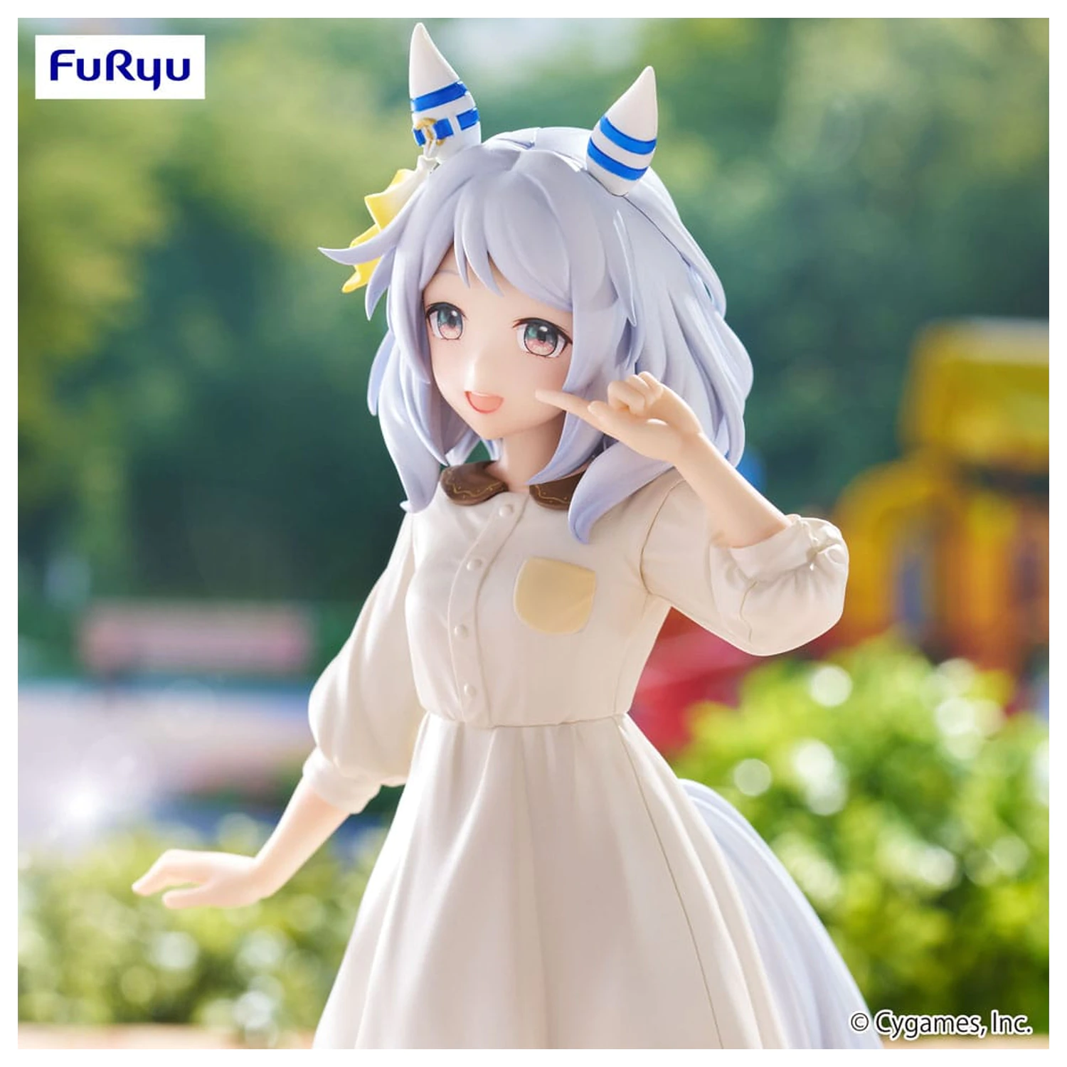 Uma Musume Pretty Derby Trio-Try-iT Hishi Miracle PVC szobor figura 21 cm  termékfotó