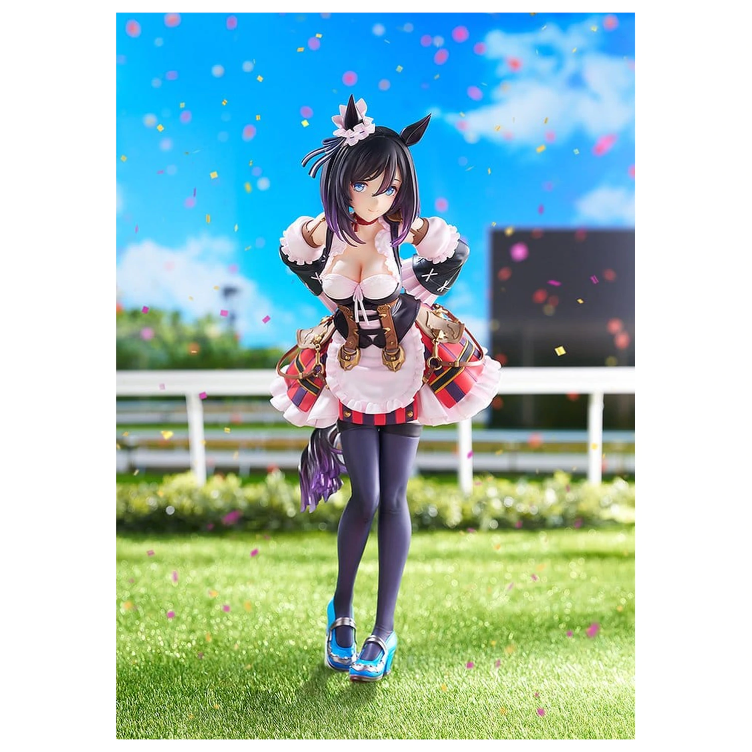 Umamusume: Pretty Derby 1/7 Eishin Flash: Victory Pose Ver. PVC figura 25 cm termékfotó