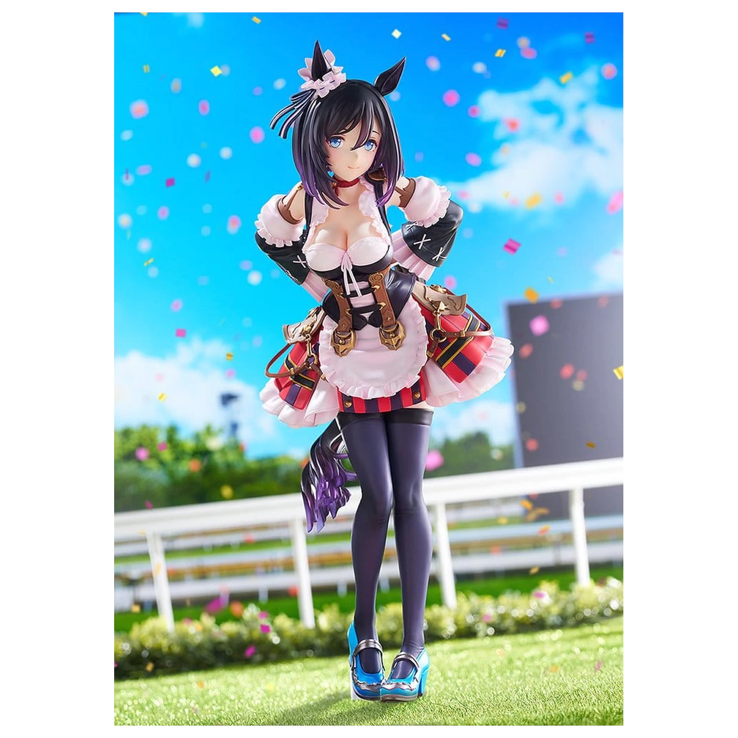 Umamusume: Pretty Derby 1/7 Eishin Flash: Victory Pose Ver. PVC figura 25 cm termékfotó