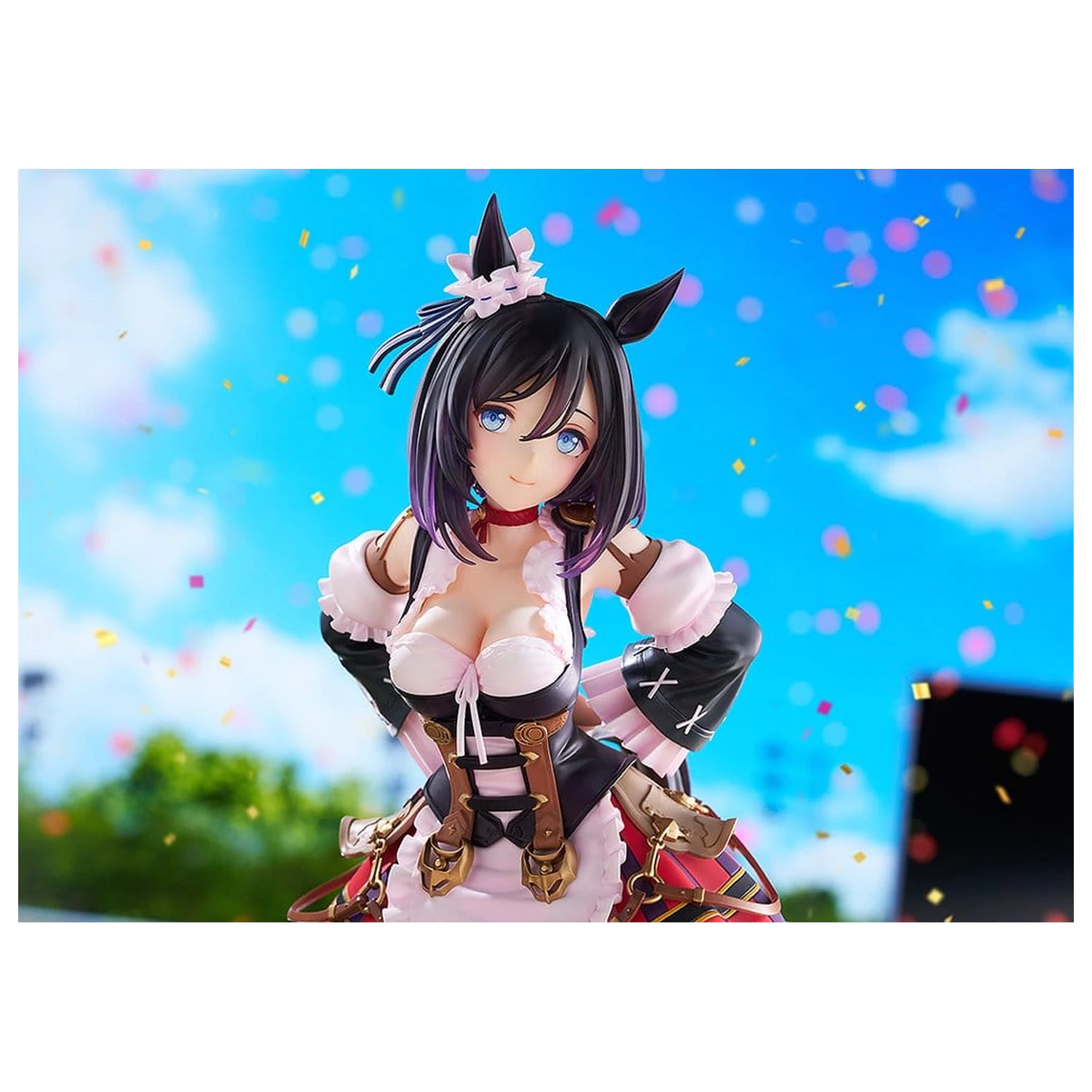 Umamusume: Pretty Derby 1/7 Eishin Flash: Victory Pose Ver. PVC figura 25 cm termékfotó