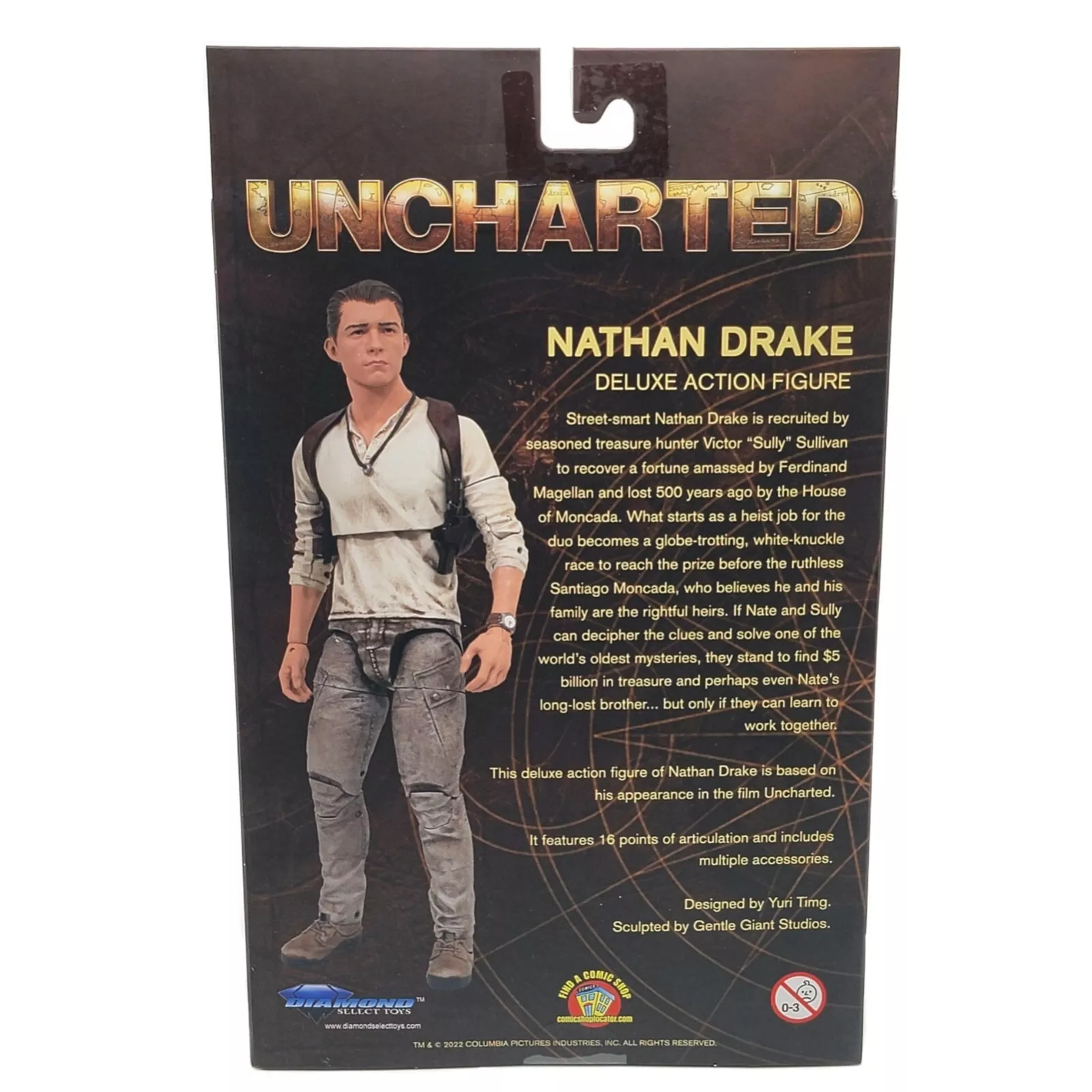 Uncharted Deluxe Action Figure Nathan Drake 18 cm termékfotó