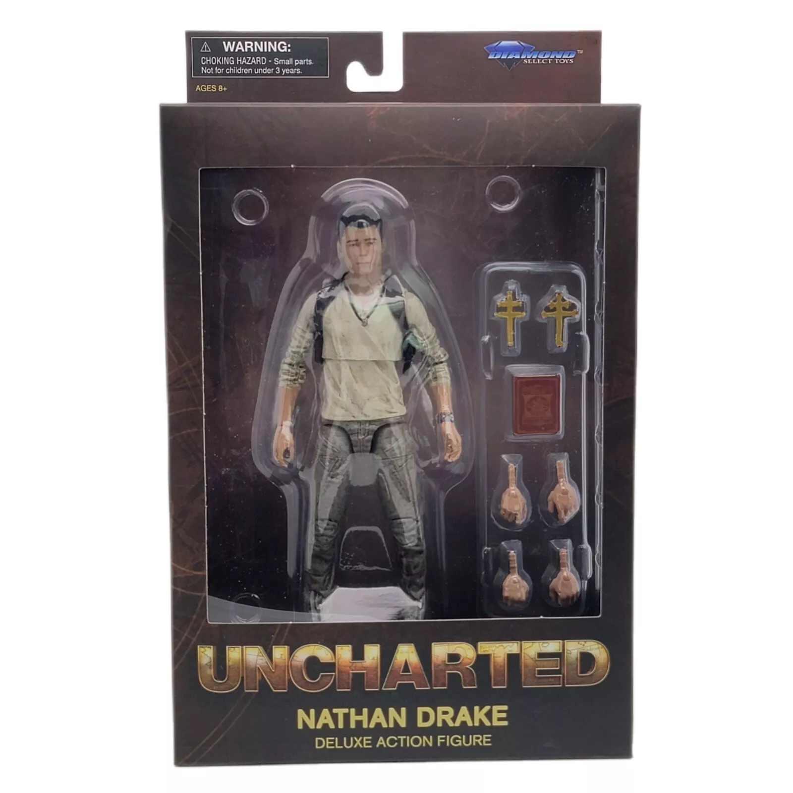 Uncharted Deluxe Action Figure Nathan Drake 18 cm termékfotó