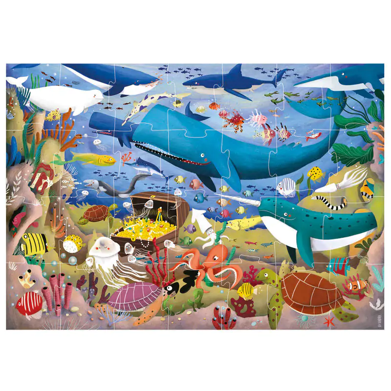 Under the Sea Animals Max puzzle 28db-os termékfotó