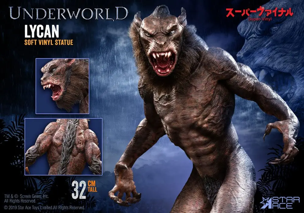 Underworld: Evolution Lycan Soft Vinyl szobor figura 32 cm termékfotó