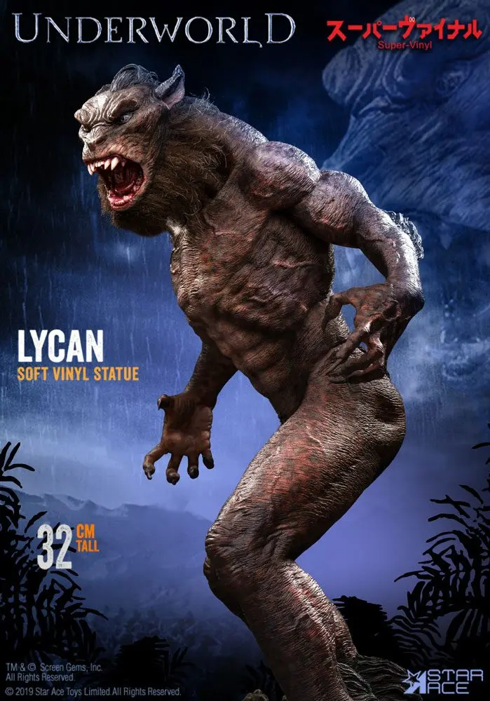 Underworld: Evolution Lycan Soft Vinyl szobor figura 32 cm termékfotó